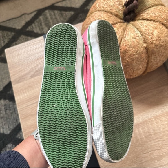 TALBOTS lace sporty flats pink color size 6.5 - Picture 3 of 4